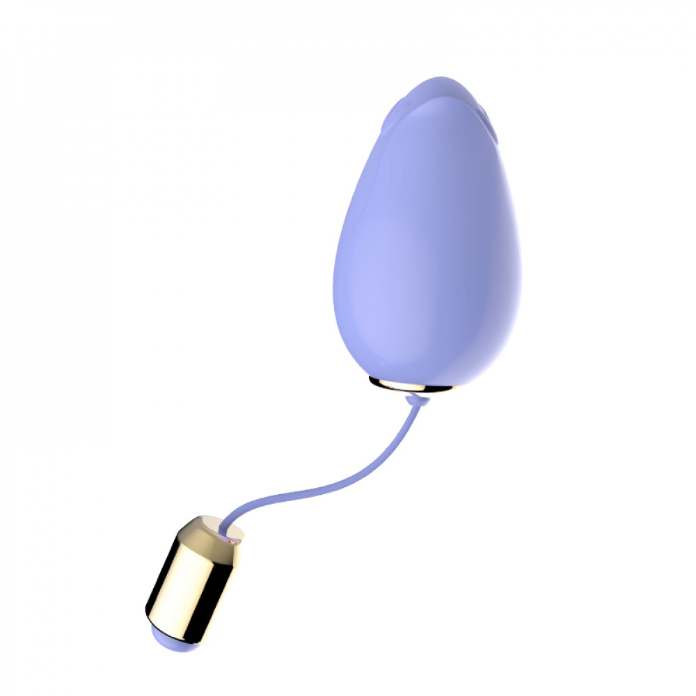 Різне - Віброяйце з дистанційним керуванням Boys of Toys - Mandala Light Purple, BS5200002-1