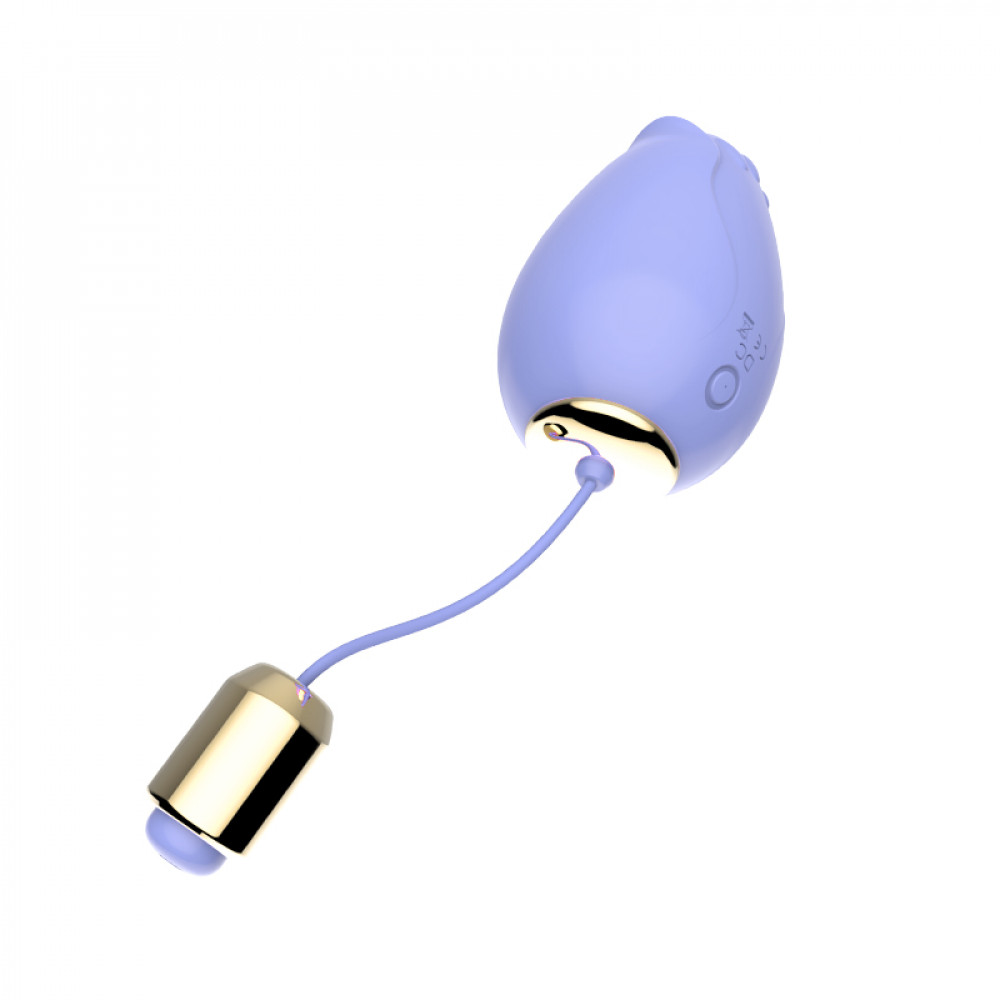 Різне - Віброяйце з дистанційним керуванням Boys of Toys - Mandala Light Purple, BS5200002-1 4