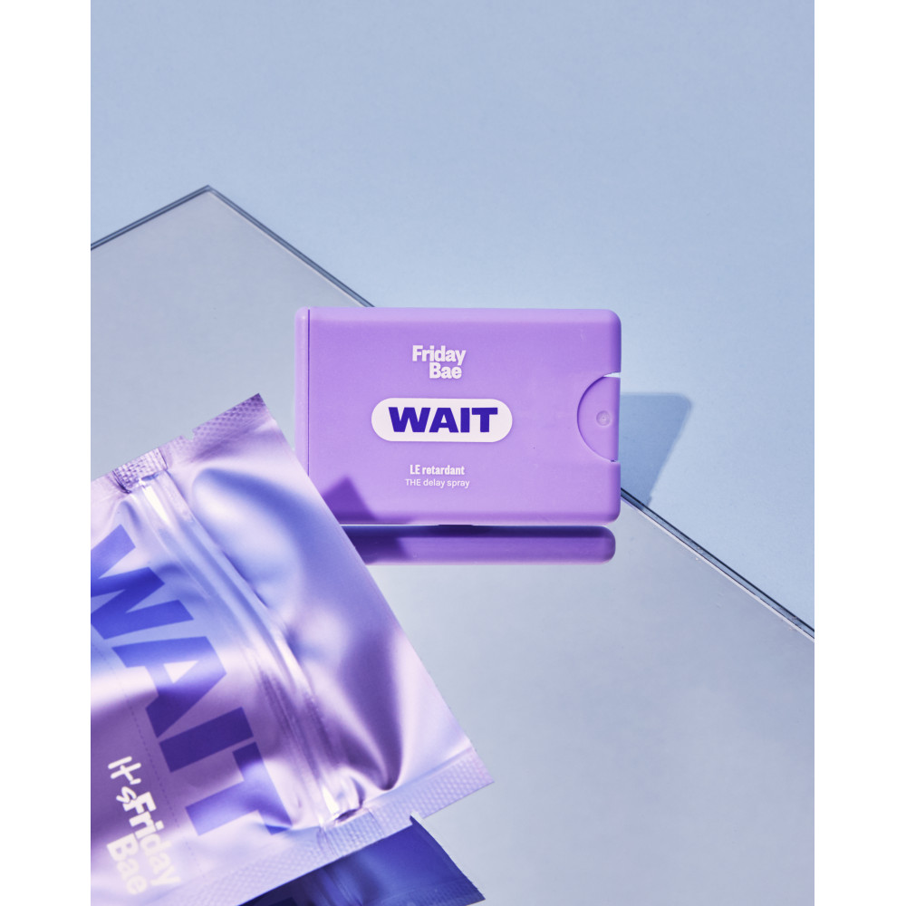 Пролонгаторы и смазки - Спрей-пролонгатор WAIT, 10 мл Friday Bae (Франція) 2