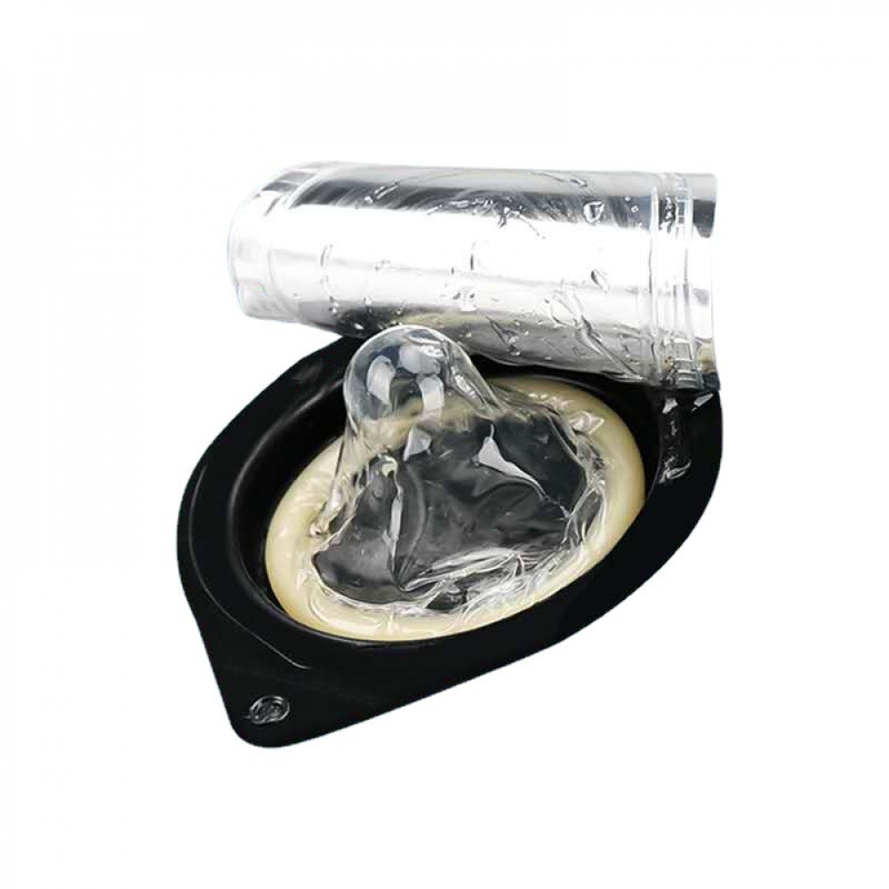  - Ультратонкі ароматизовані презервативи з анестетиком та термоефектом OLO - KAMA Delay Oil, 1 шт 3