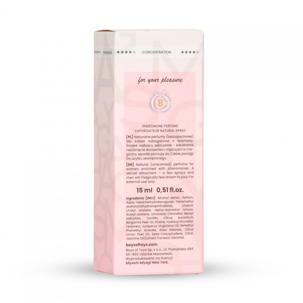 Різне - Феромони для жінок Miyoshi Miyagi PURE for Women, 15 ml NEW 6