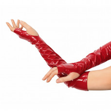 Лаковані мітенки Art of Sex - Margo, колір червоний, розмір M