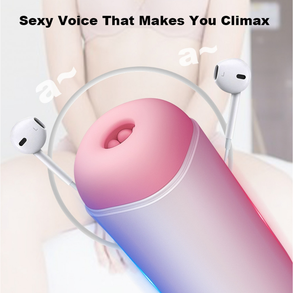 Мастурбаторы с вибрацией - Автоматический мастурбатор FOX - USB Rechargeable, 8 vibration functions, BS6300068 4