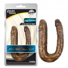 Фаллоимитатор двойной Chisa Dark Muscle, золото