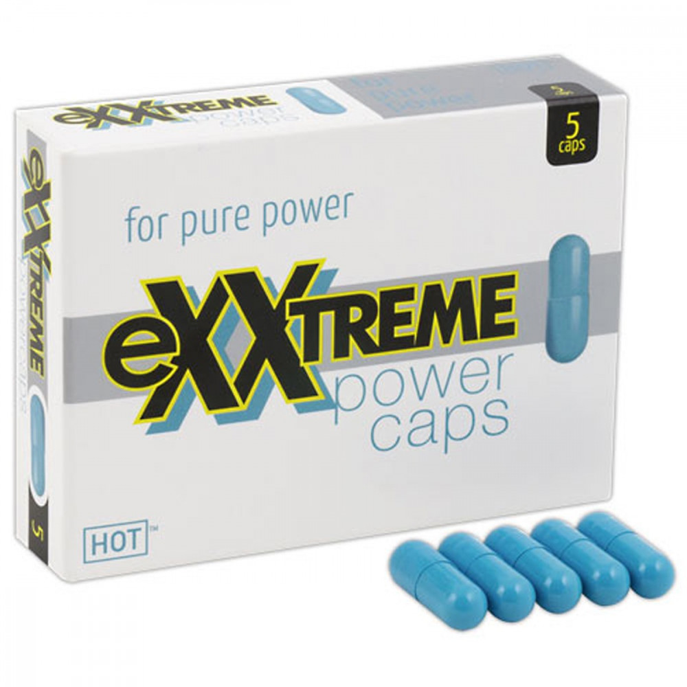 Лубриканты - Капсулы для потенции eXXtreme, (цена за 5 шт капсул в упаковке)