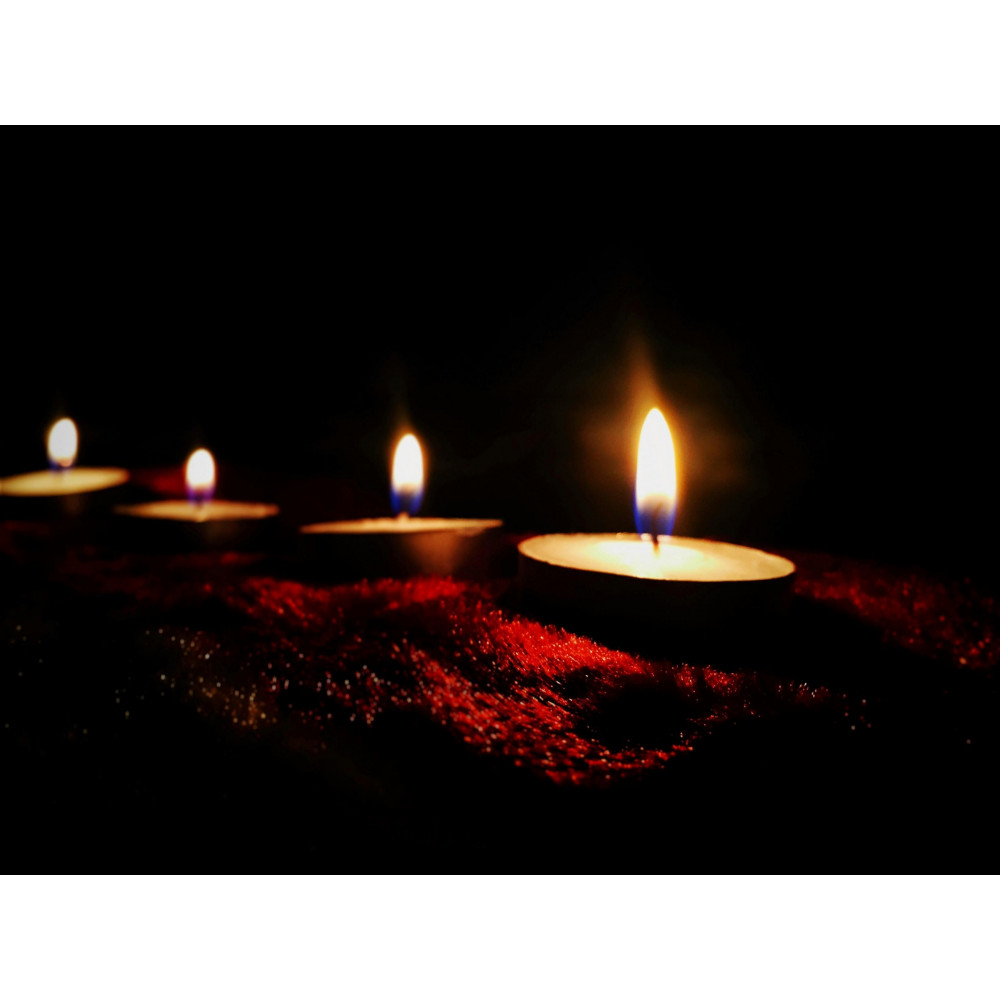 Різне - Масажна свічка L'amour Iris Amber Milk золота, 70 мл 1