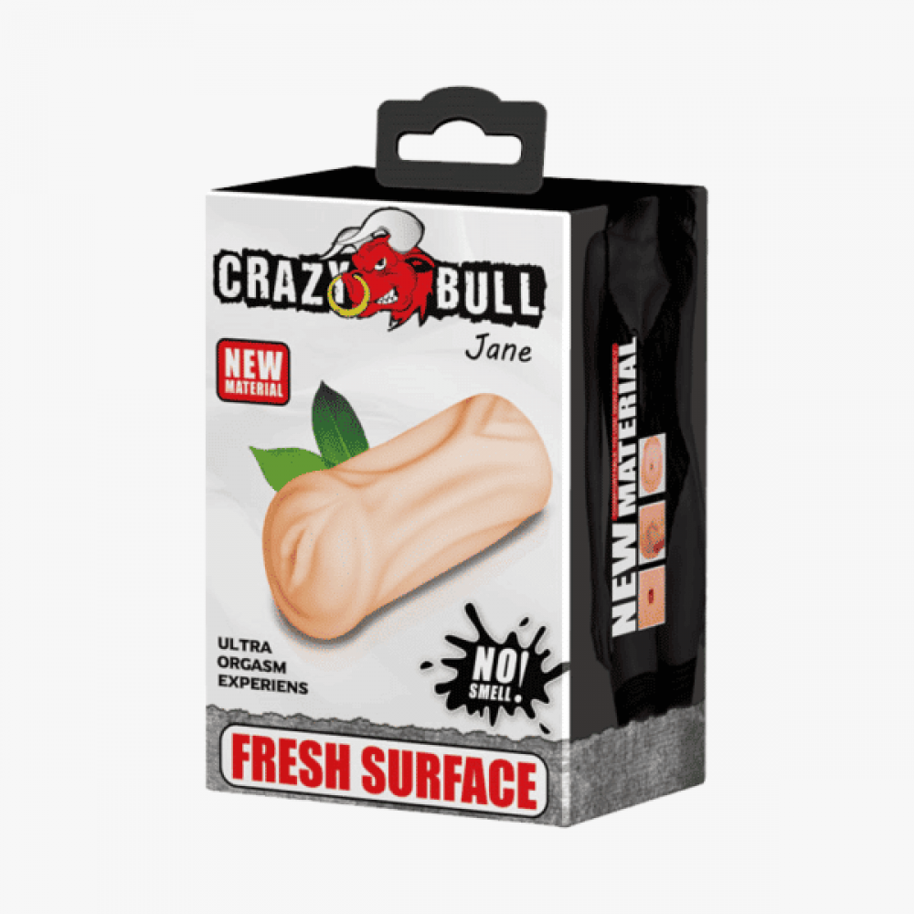  - Мастурбатор вагіна Crazy Bull Jane, кібершкіра, кібершкіра 2