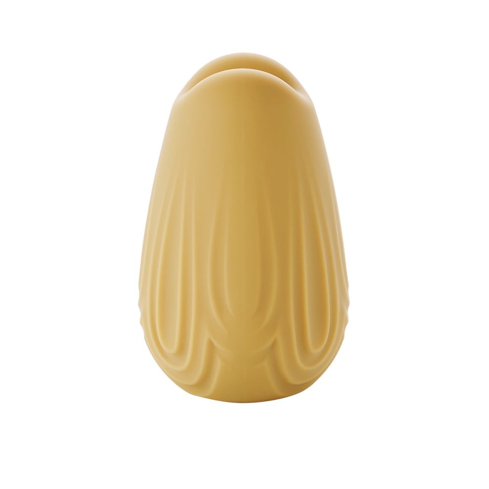 Різне - Міні-вібратор для клітора з фігурним візерунком Sweet Em Velvet Lure,10 режимів вібрації, жовтий 3