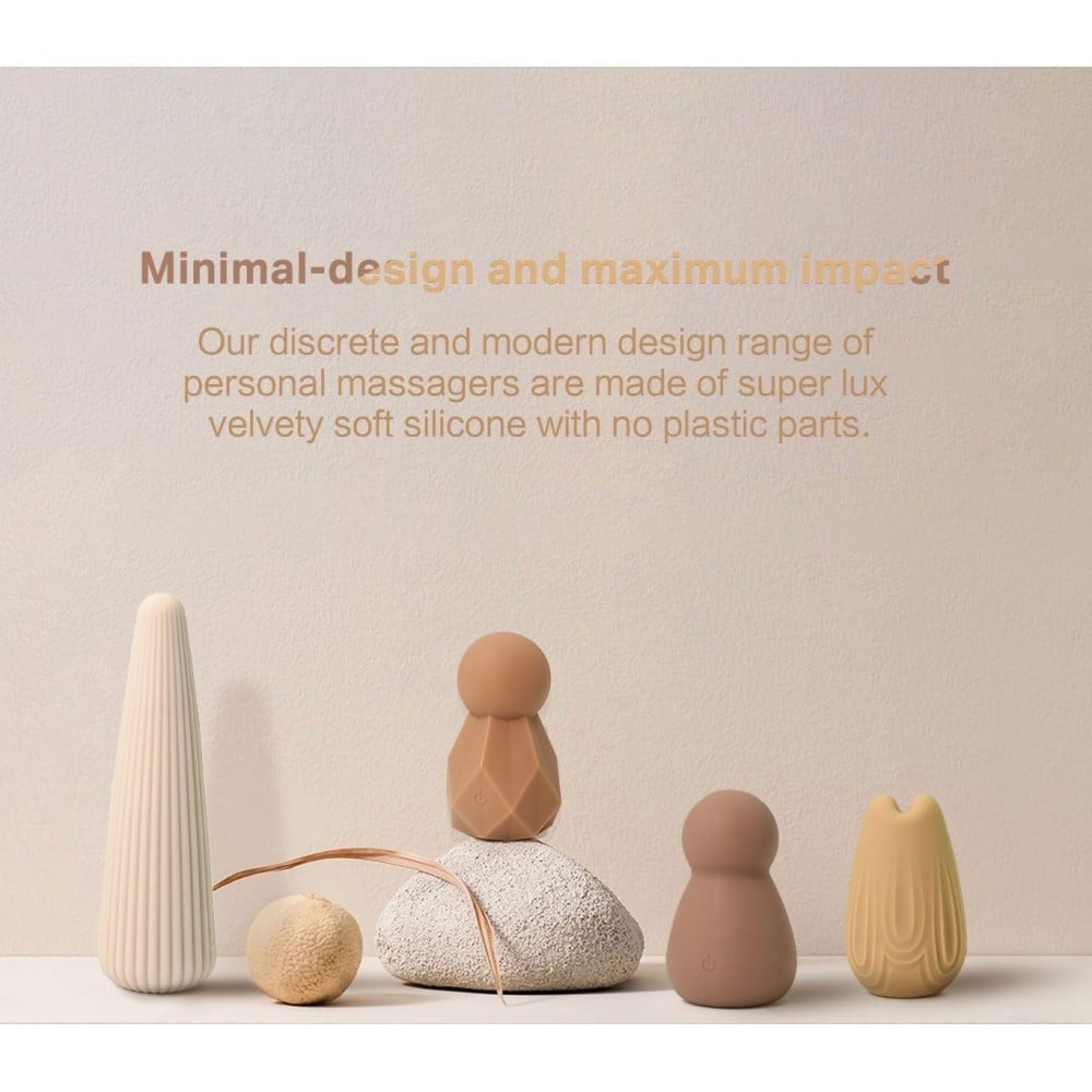 Різне - Міні-вібратор для клітора з фігурним візерунком Sweet Em Velvet Lure,10 режимів вібрації, жовтий 8