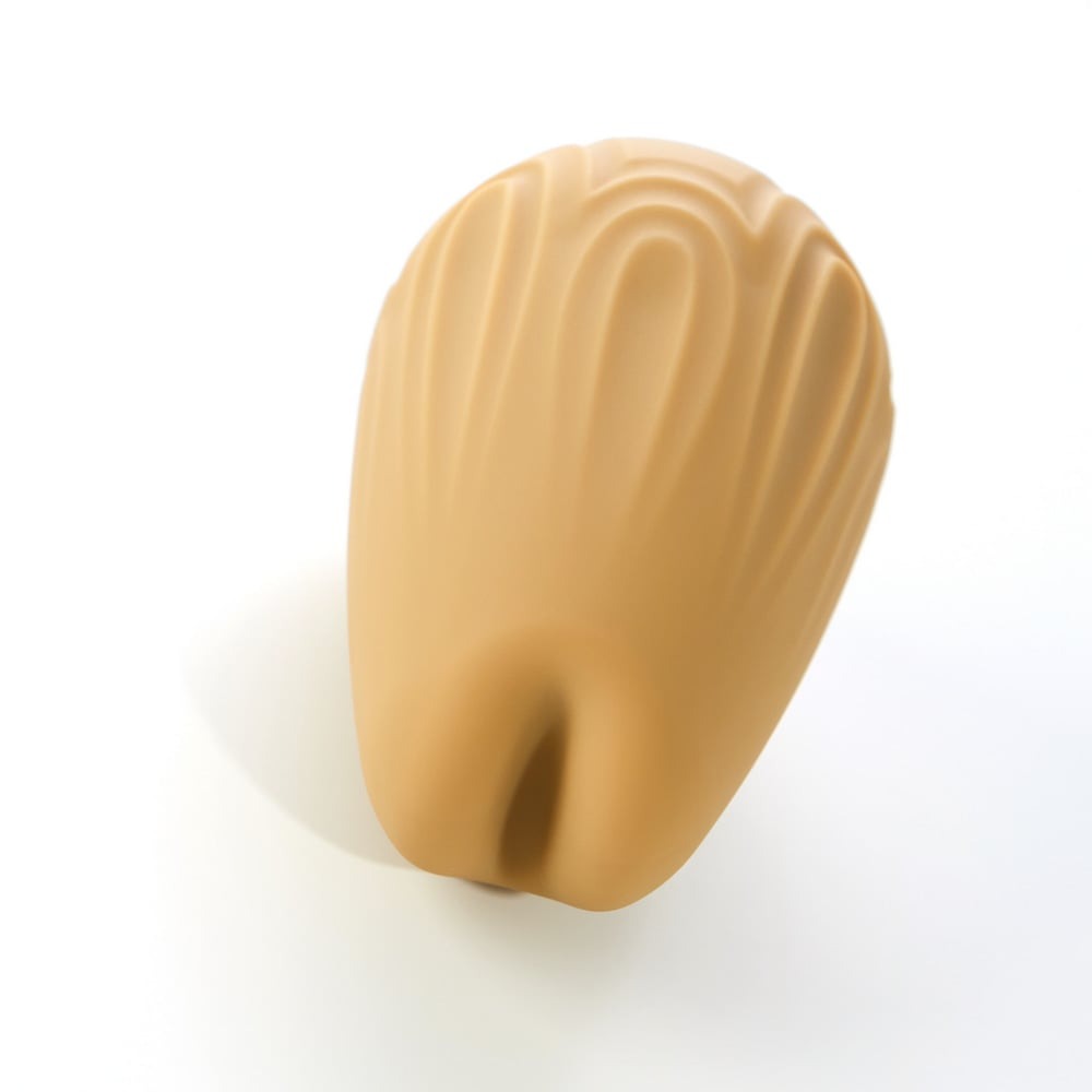 Різне - Міні-вібратор для клітора з фігурним візерунком Sweet Em Velvet Lure,10 режимів вібрації, жовтий 2