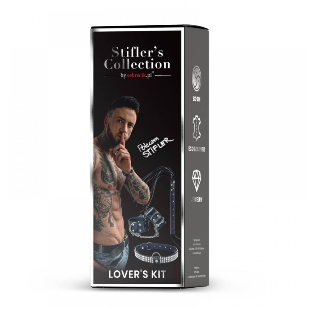 Різне - Набір БДСМ Stifler's Collection 3 предмети, чорний 7