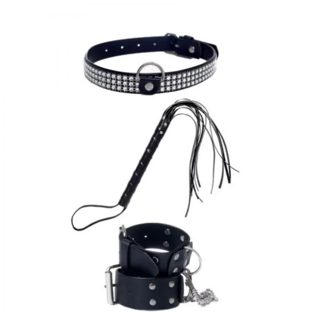Різне - Набір БДСМ Stifler's Collection 3 предмети, чорний 1