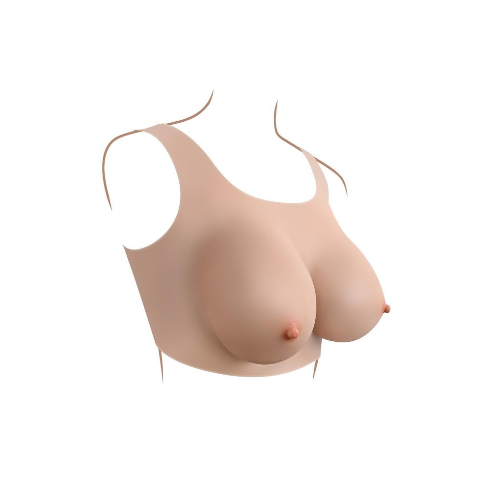 Різне - Накладні груди Gender X бежеві, 30 см 2