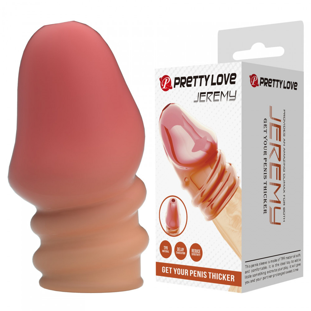  - Насадка стимулююча Pretty Love - Jeremy TPR, BI-026249-2