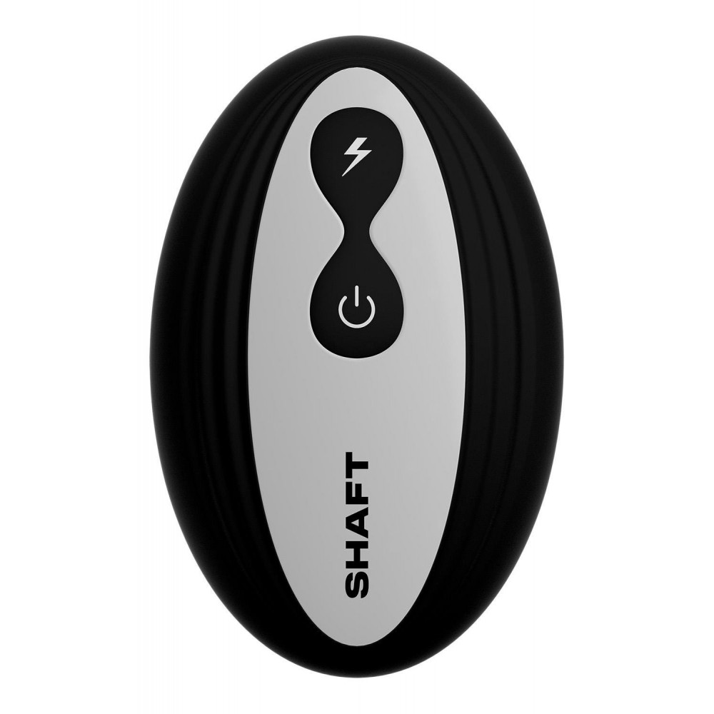 Эрекционные кольца и насадки - Реалистичная вибронасадка Shaft Vibrating Sheath Size 2 Oak с пультом, 22.3 см 5