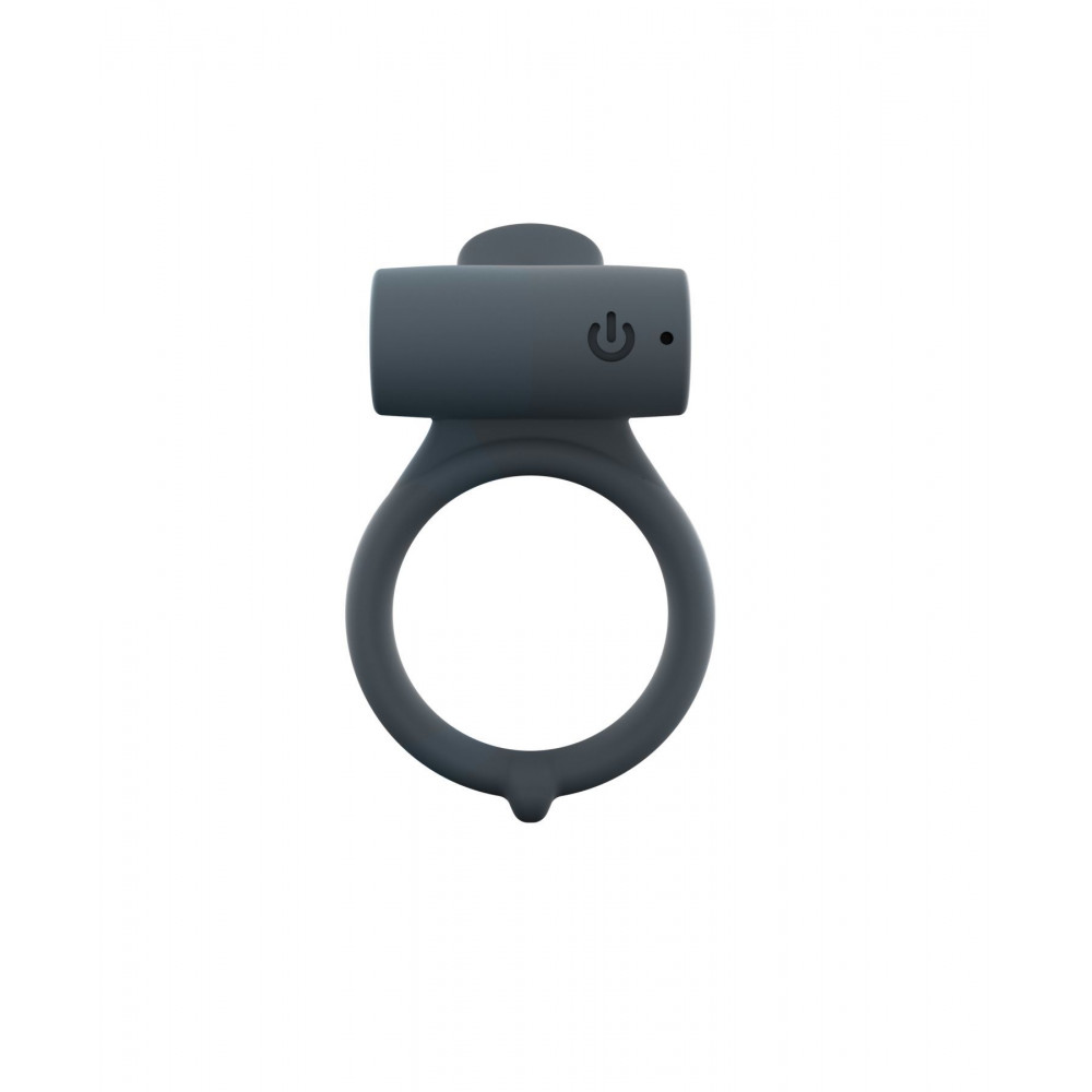 Эрекционные кольца с вибрацией - Эрекционное кольцо Dorcel Power Clit Plus с вибрацией, перезаряжаемое, с язычком со щеточкой 3