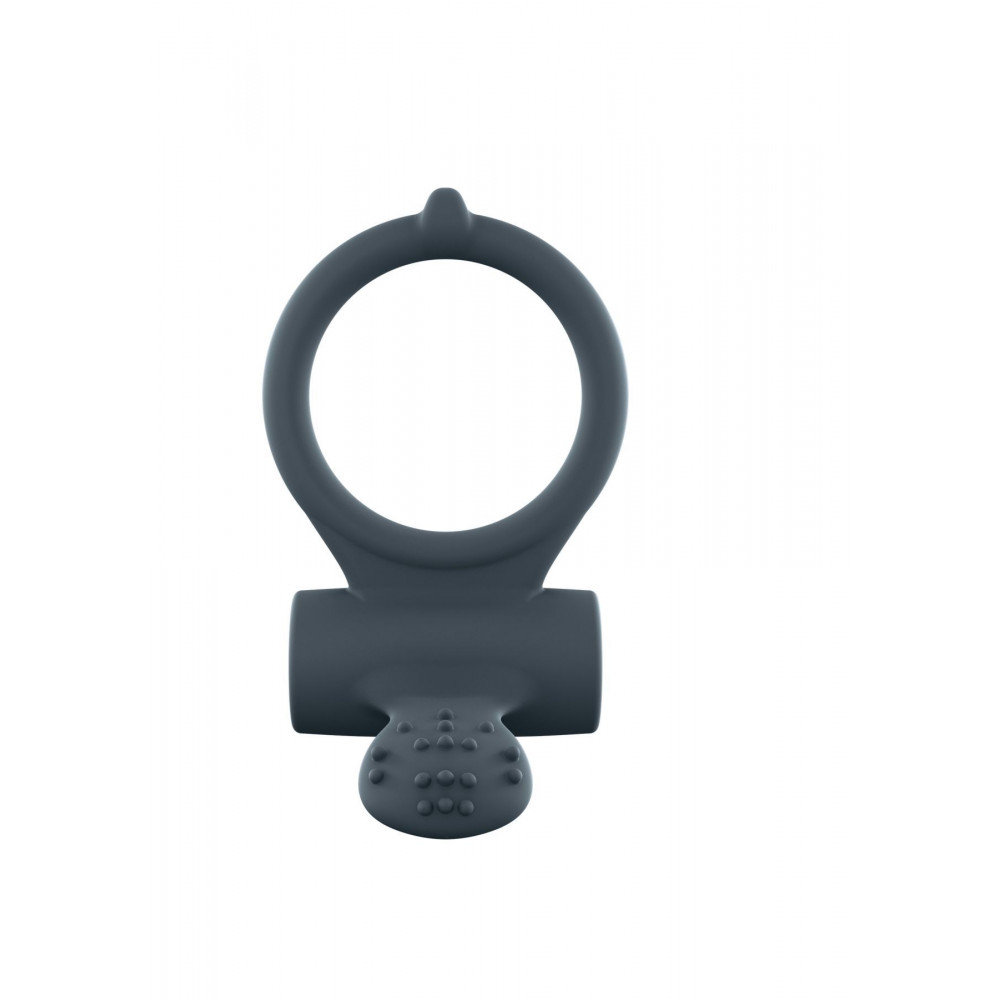 Эрекционные кольца с вибрацией - Эрекционное кольцо Dorcel Power Clit Plus с вибрацией, перезаряжаемое, с язычком со щеточкой 4