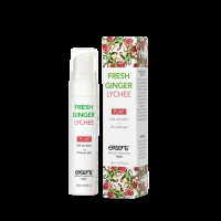 Стимулирующий гель EXSENS Kissable Fresh Ginger Litchi 15мл, можно для поцелуев, охлаждающий