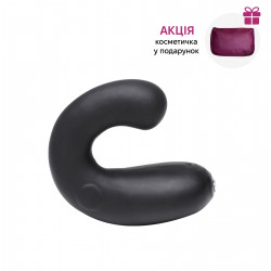 Премиум вибратор Je Joue - G-Kii Black с регулируемым изгибом и глубокой вибрацией + подарок косметичка