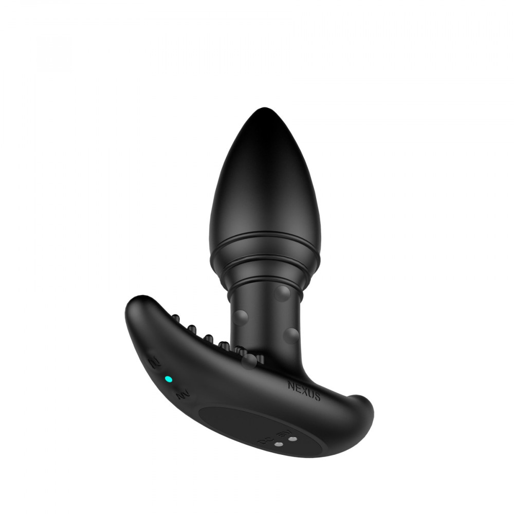  - Анальная вибропробка Nexus B-stroker с массирующими бусинами на ножке с пультом Д/У 6