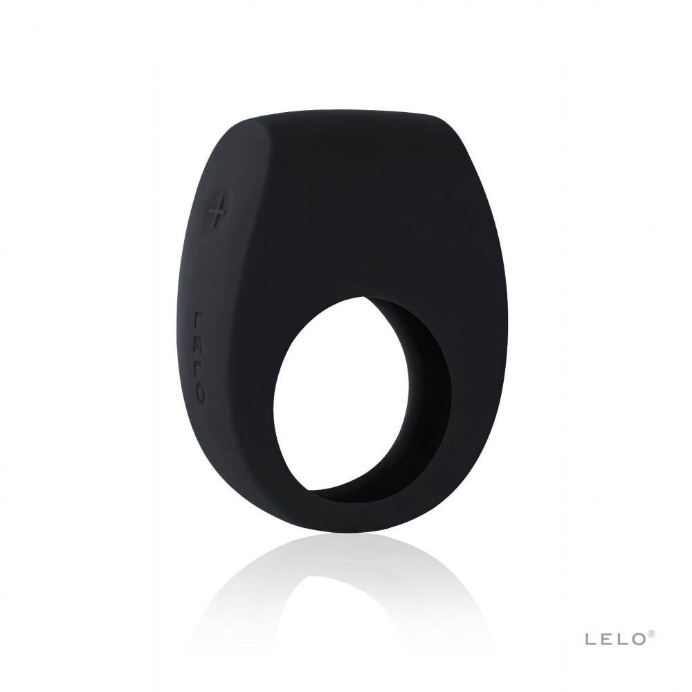 Эрекционные кольца с вибрацией - Эрекционное кольцо с вибрацией LELO Tor 2 Black