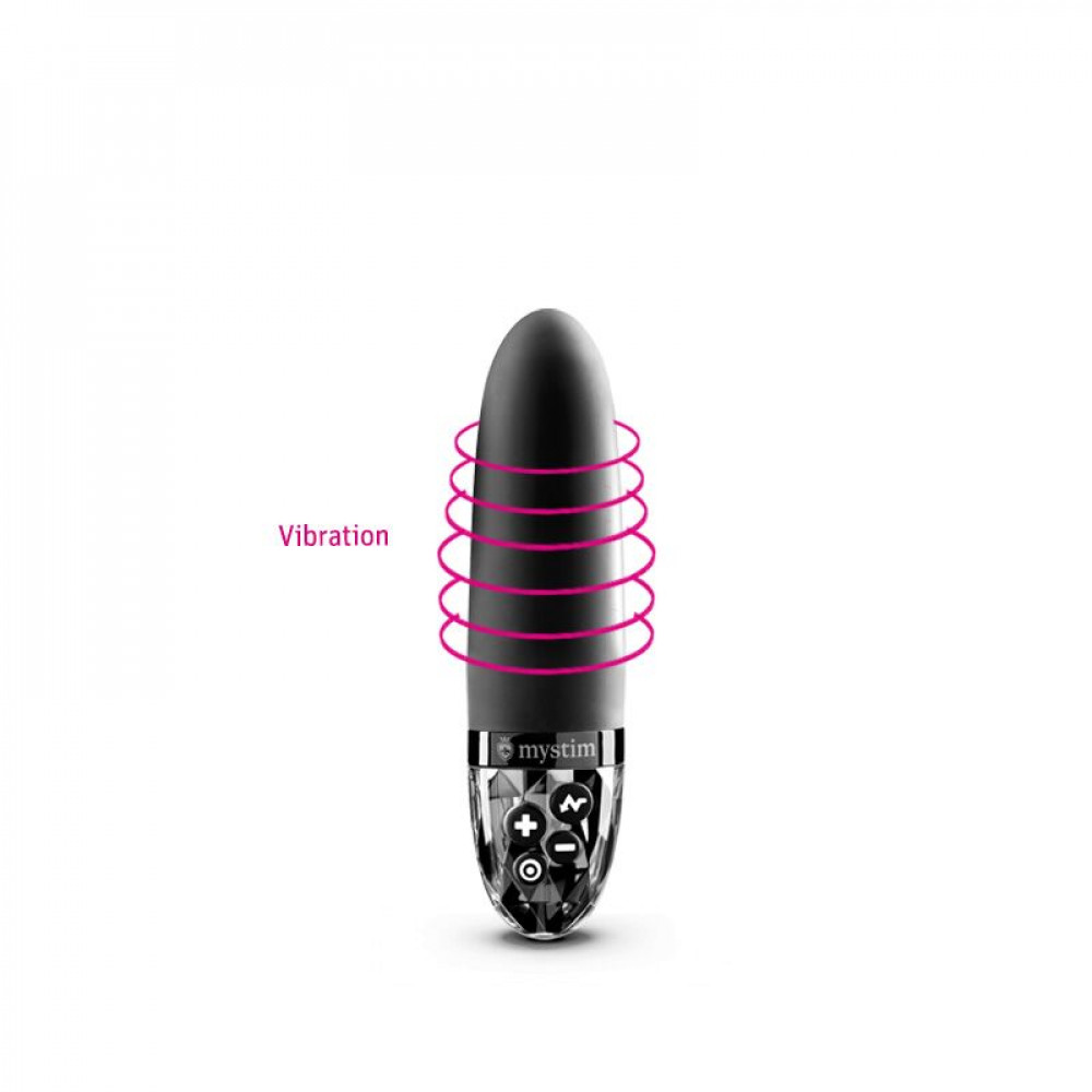 Різне - Вібратор з електростимуляцією Mystim Sleak Freak Black Edition 5