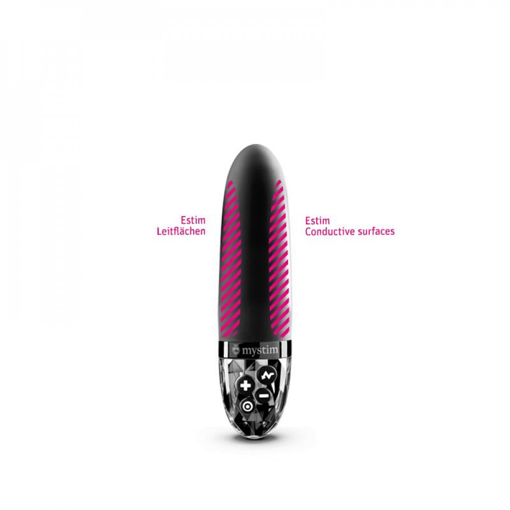 Різне - Вібратор з електростимуляцією Mystim Sleak Freak Black Edition 3