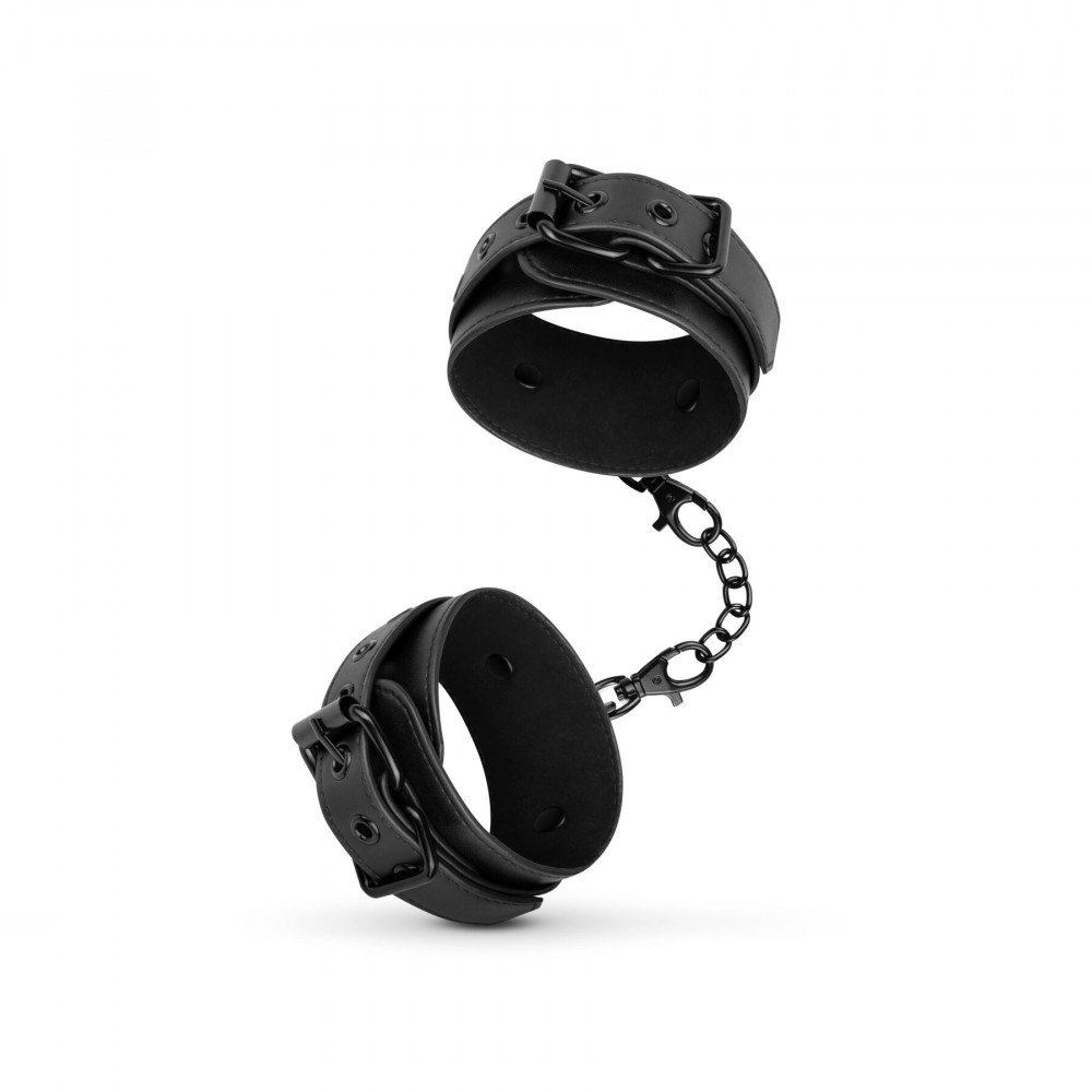 Наручники, веревки, бондажы, поножи - Наручники Bedroom Fantasies Handcuffs - Black