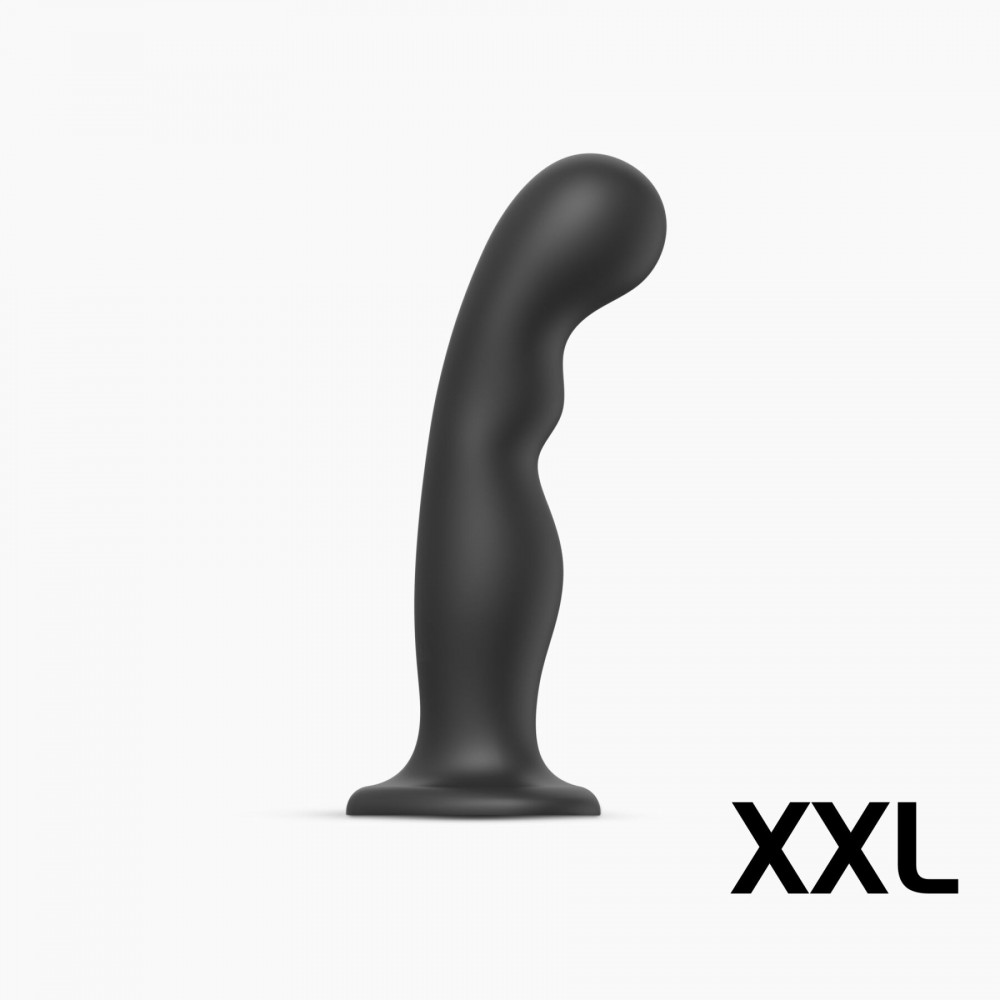 Страпон - Насадка для страпона Strap-On-Me Dildo Plug P&G Black XXL