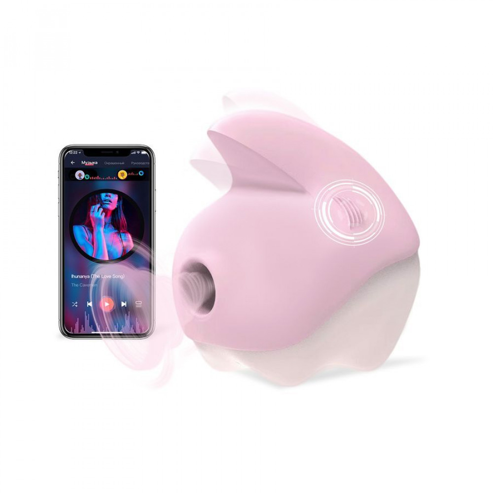 Вибраторы вакуумные - Вакуумный клиторальный стимулятор Magic Motion Unicorn Pink