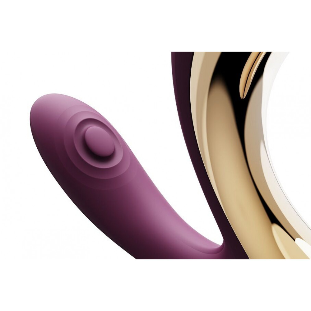 Стимулятор точки G - Вибратор Zalo – Talis G-Spot PulseWave Vibrator Velvet Purple 3