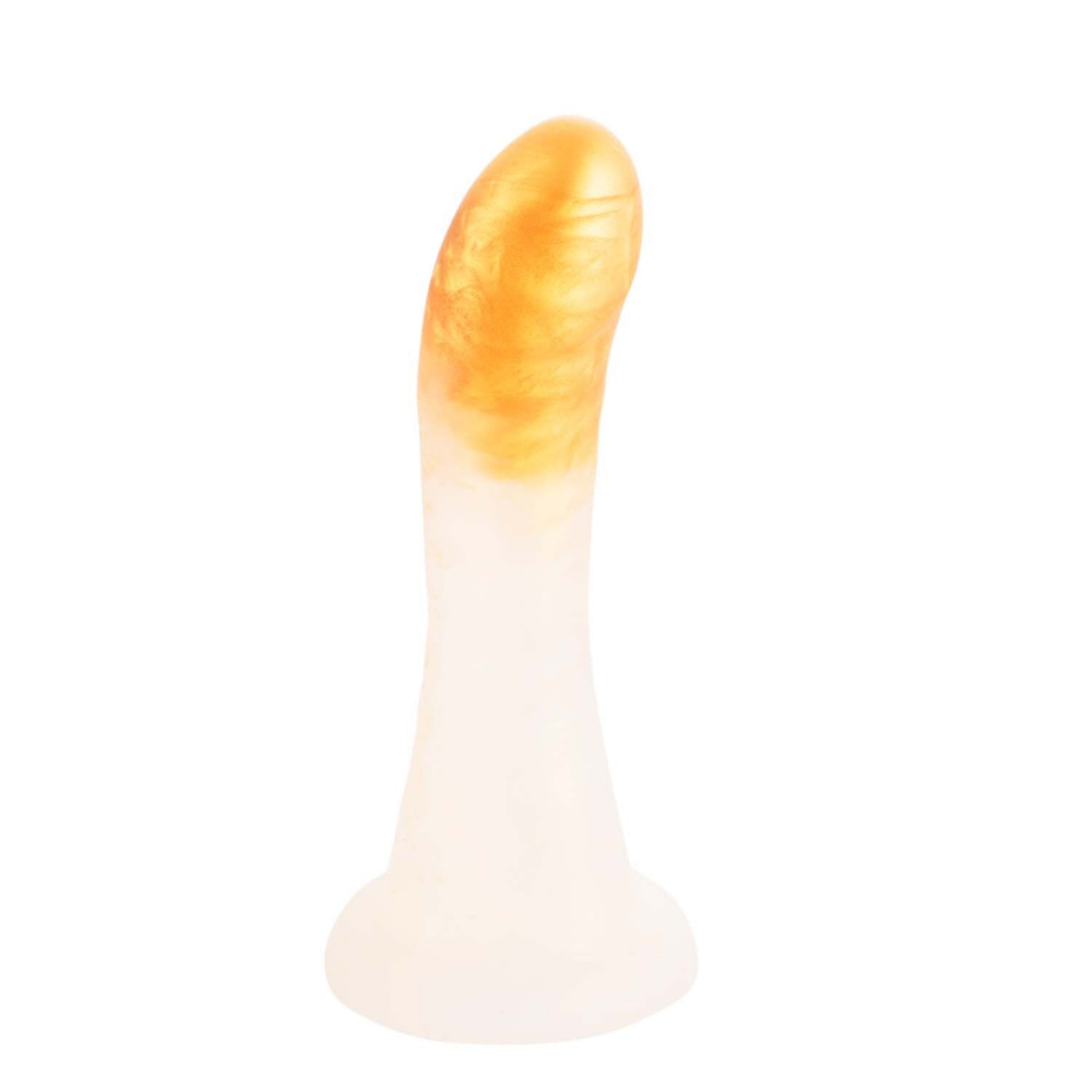 Фаллопротезы - Страпон LOCKINK SEVANDA Queen Sheba Strapon - Golden Dildo 6