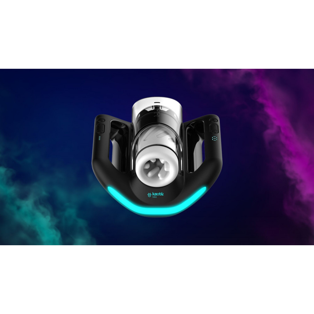Мастурбаторы с вибрацией - Смарт-мастурбатор Kaotik Labs The Jetpack, режим edging, очень мощный, имитация фрикций 9