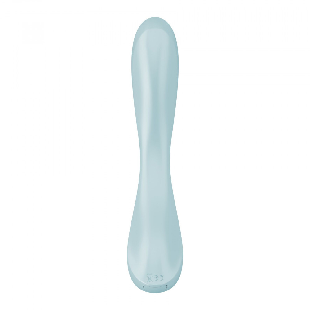 Стимулятор точки G - Вибратор Satisfyer G-Spot Wave 2 Ice Blue, имитирует прикосновение пальца 2