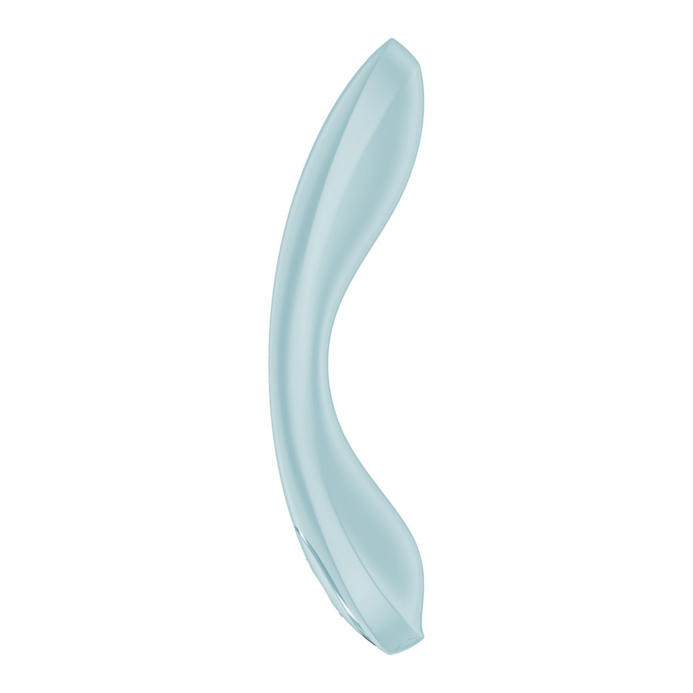 Стимулятор точки G - Вибратор Satisfyer G-Spot Wave 2 Ice Blue, имитирует прикосновение пальца