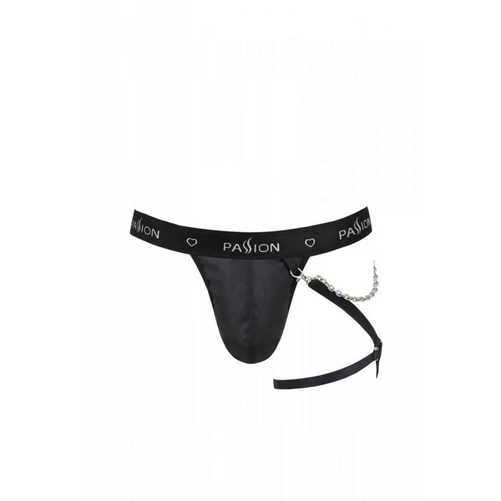 Эротическое белье - Трусы мужские Passion 058 THONG BILL black S/M 2