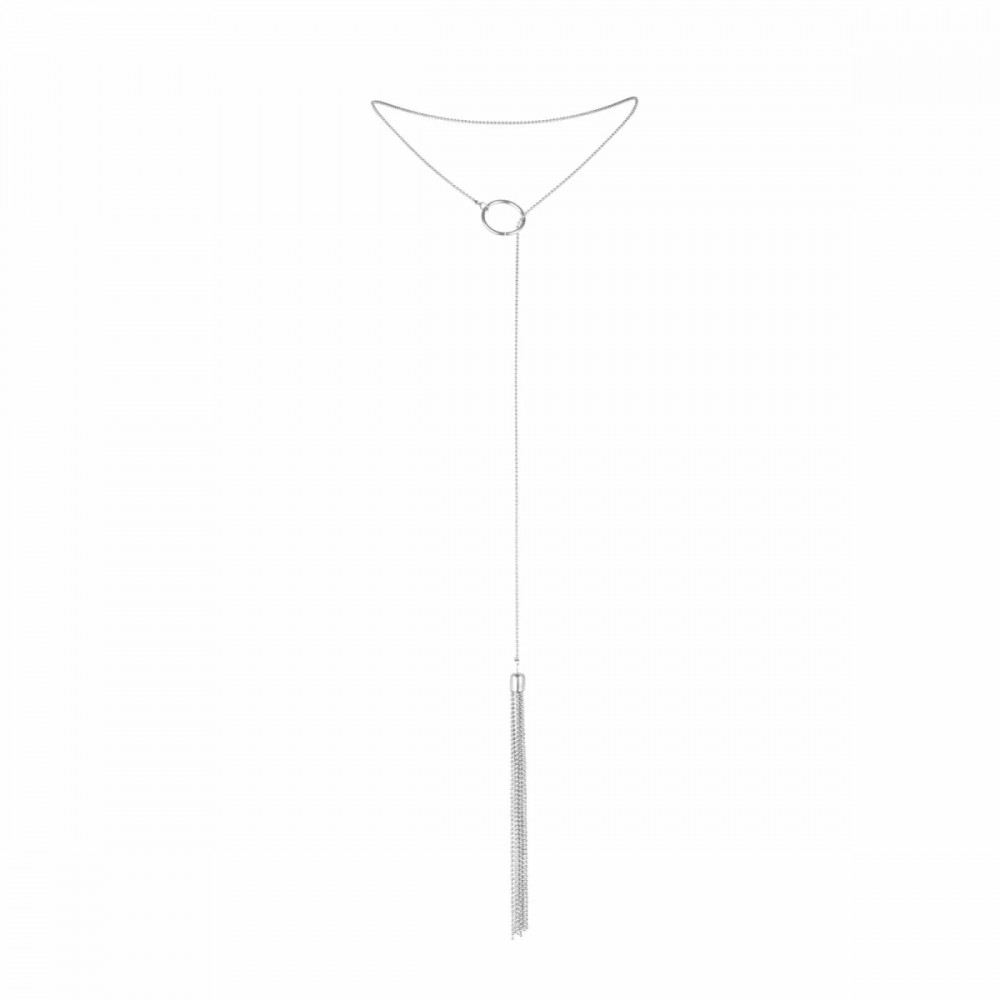 Різне - Ланцюжок для тіла Bijoux Indiscrets Magnifique Tickler Pendant Chain — Silver 1