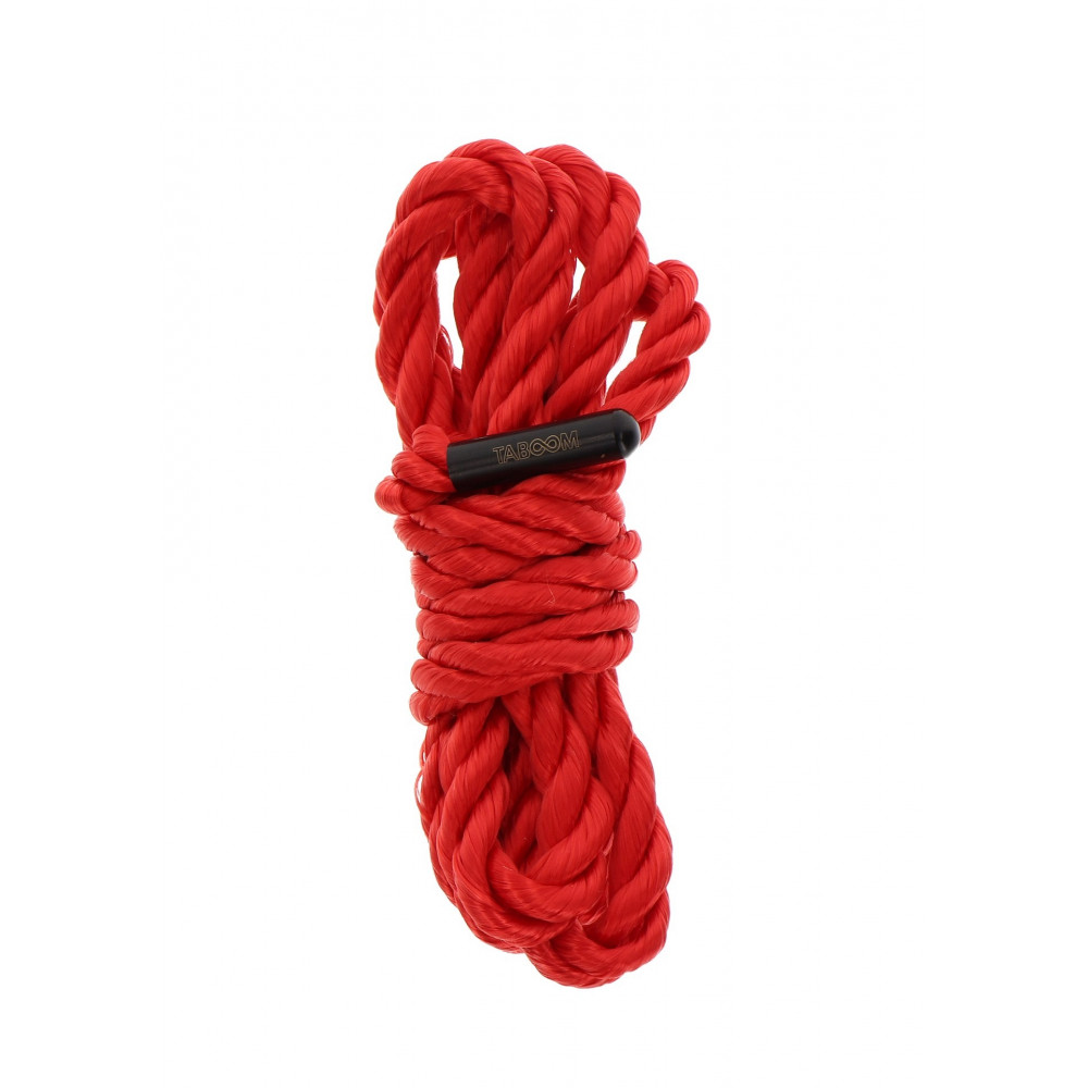 БДСМ игрушки - Веревка Bondage Rope 1.5 meter 7 mm Красная TABOOM 1