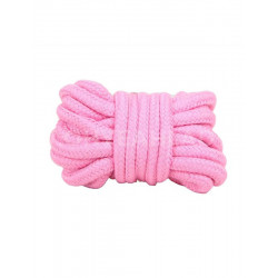 Верёвка для бондажа Star Night розовая, One Size