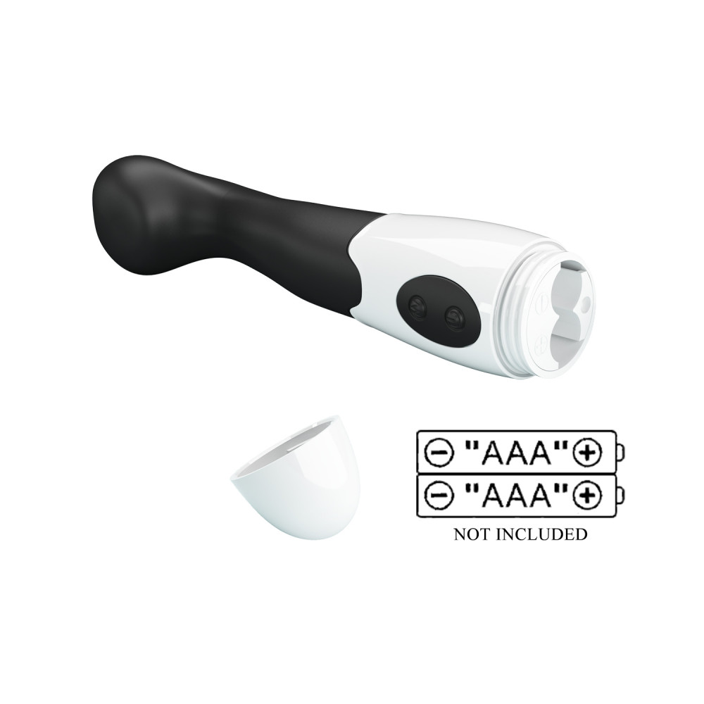 Стимулятор точки G - Вибратор для точки G PRETTY LOVE Charles черный, 17.2 х 3.1 см 8