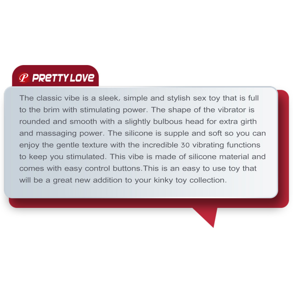 Стимулятор точки G - Вибратор для точки G PRETTY LOVE Charles черный, 17.2 х 3.1 см 11