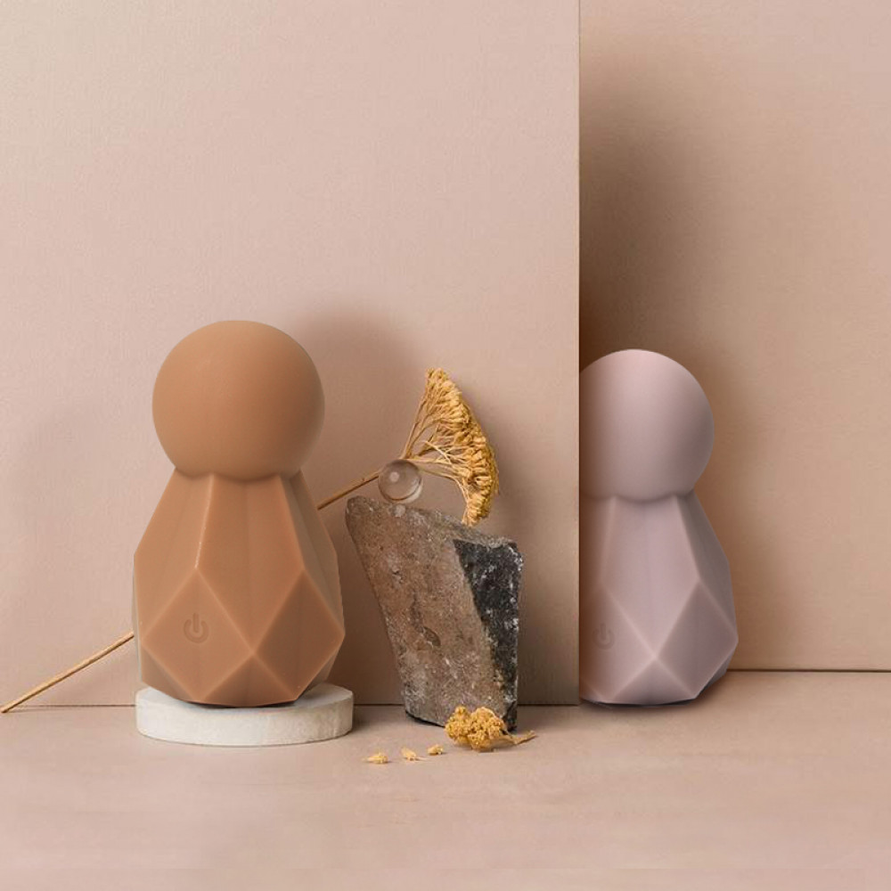 Вибропули и мини-вибраторы - Вибратор-кристалл Sweet Em для клитора, 10 режимов, нежно-фиолетовый 3