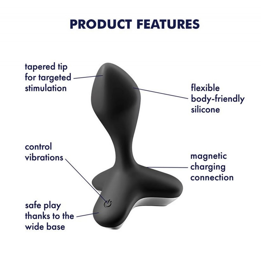 Разное - Виброанальный плаг Satisfyer Game Changer черный 7