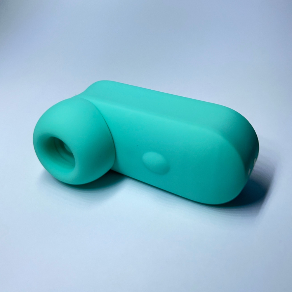 Вибропули и мини-вибраторы - Вибростимулятор для клитора Passion Play в виде наушника, 8 режимов, бирюзовый 4