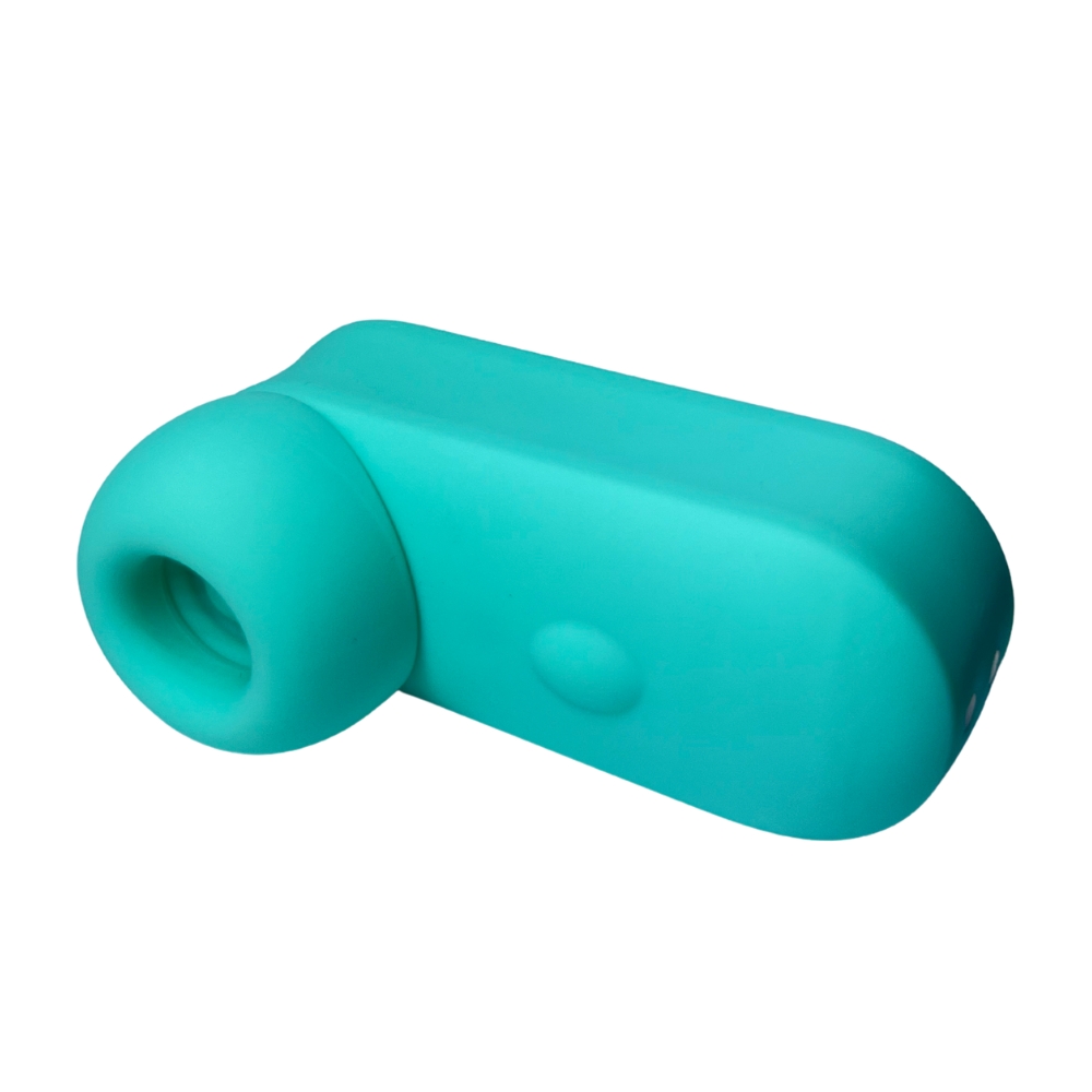 Вибропули и мини-вибраторы - Вибростимулятор для клитора Passion Play в виде наушника, 8 режимов, бирюзовый 2