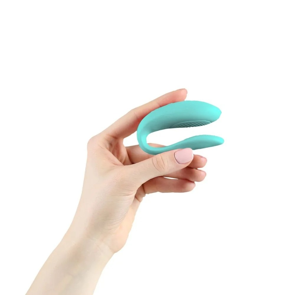 Секс игрушки - Инновационный смарт вибратор для пар Sync Lite We-Vibe, силиконовый, мятный 7
