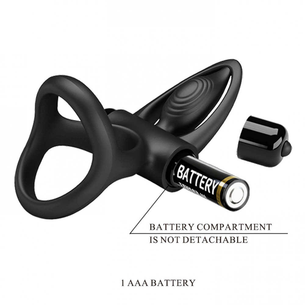 Різне - Ерекційне вібро кільце Pretty Love - Vibration Cock Ring, 10 vibration functions, BI-210306-1 9