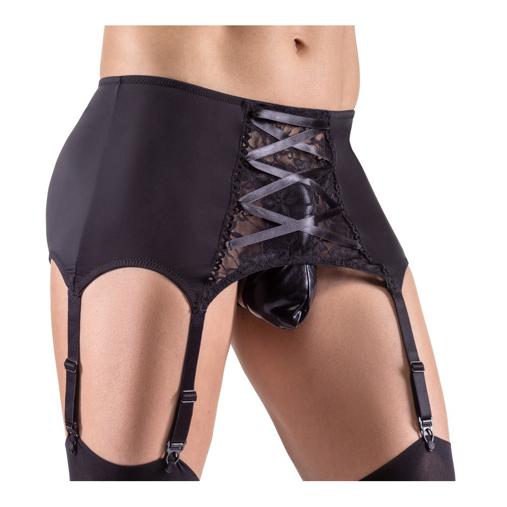 Эротическое белье - Комплект мужской Men's Suspender Belt M 2