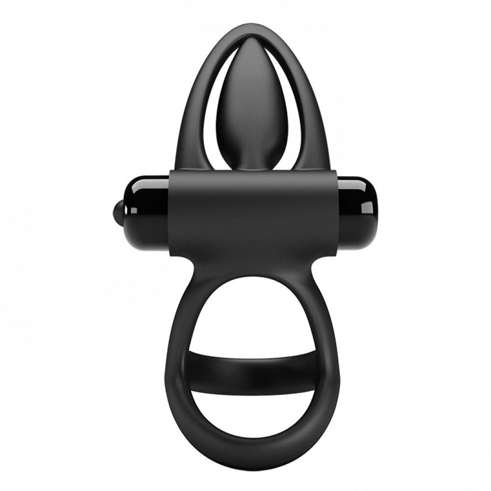 Різне - Ерекційне вібро кільце Pretty Love - Vibration Cock Ring, 10 vibration functions, BI-210306-1 5