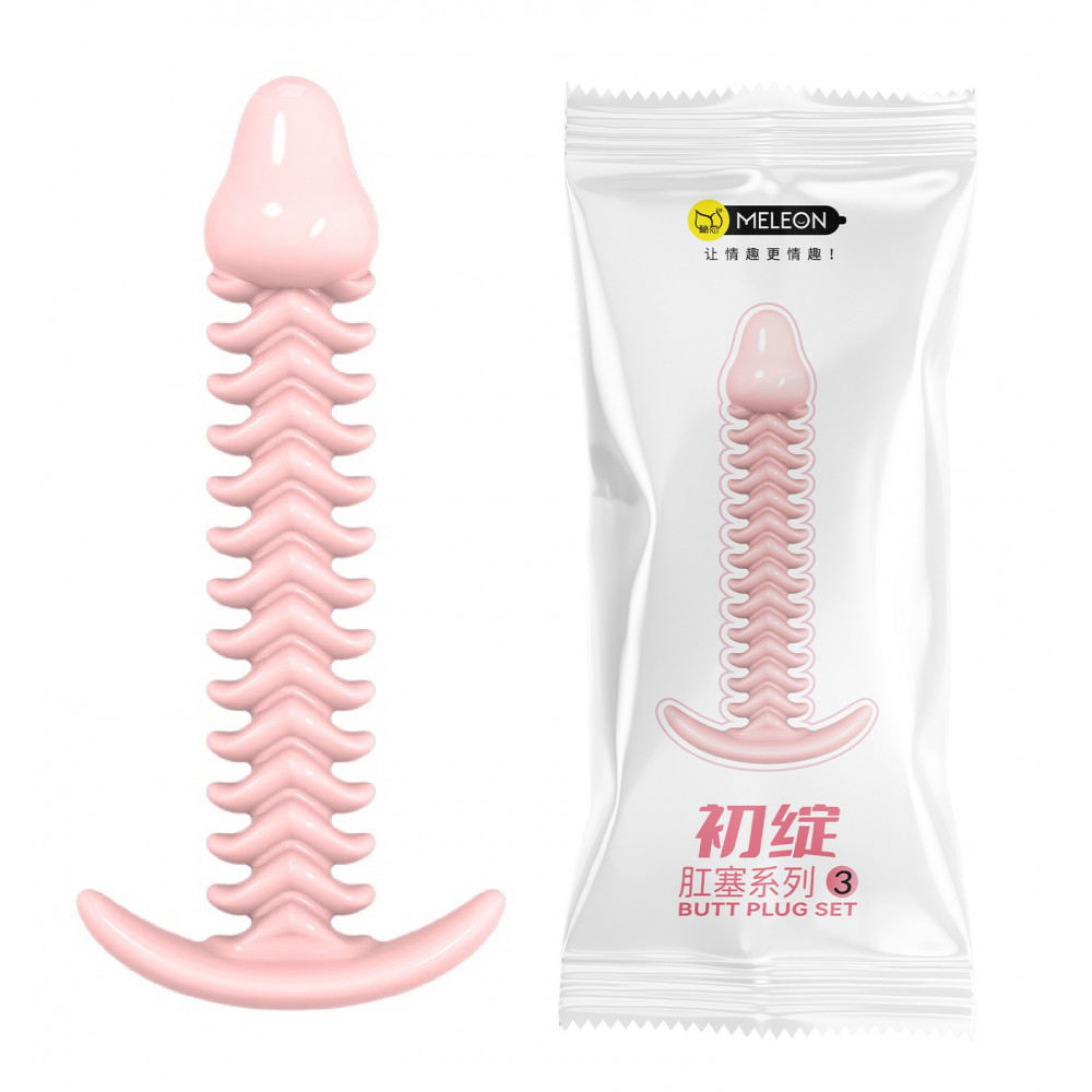 Анальные игрушки без вибрации - Анальная пробка Meleon - First Bloom Butt Plug, AP-01